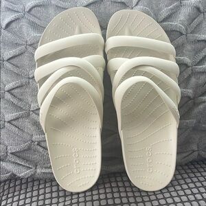 Crocs Women's Cream Sandals